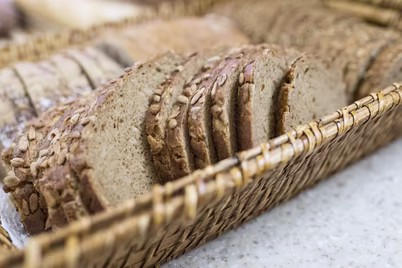 frische Brotscheiben